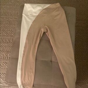 RBX Cream Activewear Pants